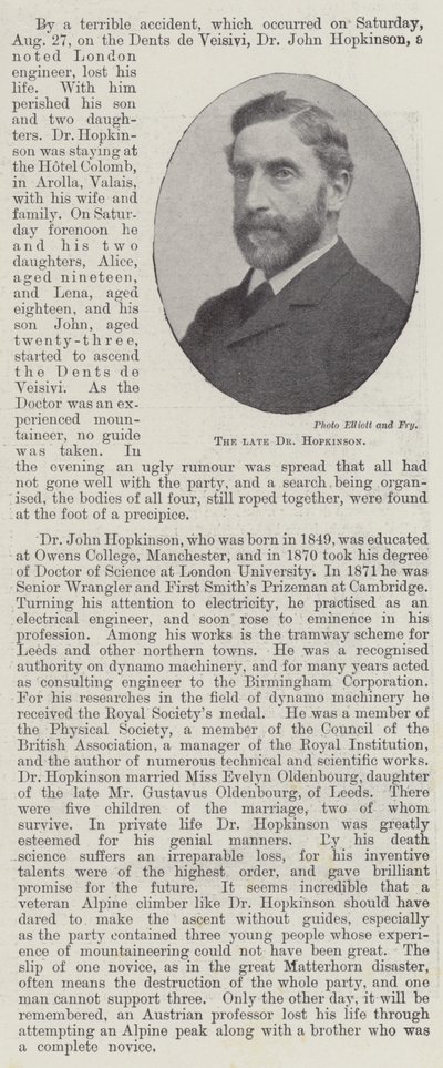 Zesnulý doktor Hopkinson od English Photographer