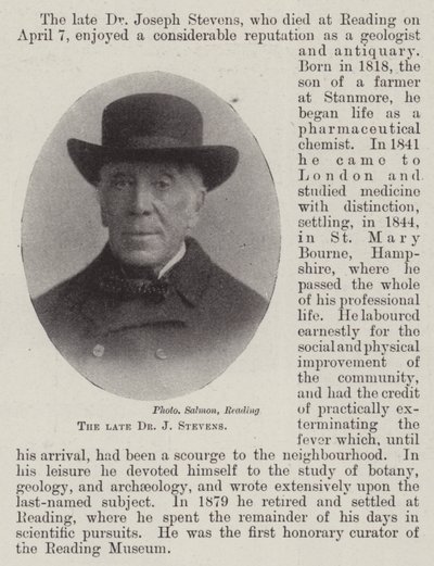 Zesnulý doktor J Stevens od English Photographer
