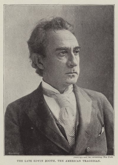 Zesnulý Edwin Booth, americký tragéd od English Photographer