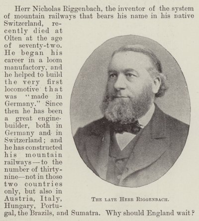 Zesnulý pan Riggenbach od English Photographer