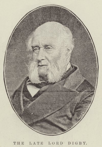 Zesnulý lord Digby od English Photographer