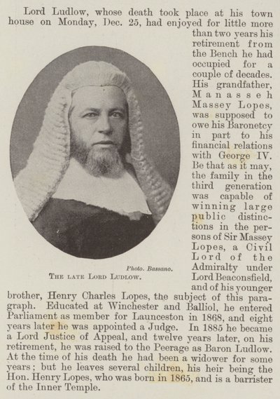 Zesnulý lord Ludlow od English Photographer