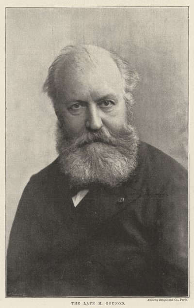 Zesnulý M Gounod od English Photographer