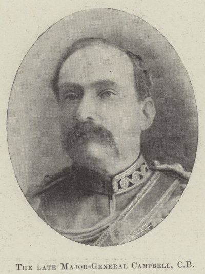 Zesnulý generálmajor Campbell, CB od English Photographer