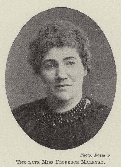 Zesnulá slečna Florence Marryat od English Photographer