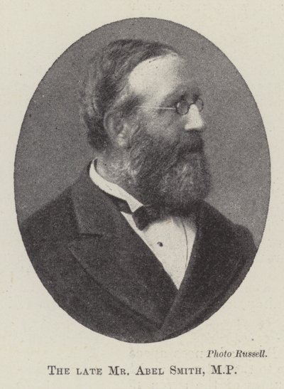 Zesnulý pan Abel Smith, MP od English Photographer