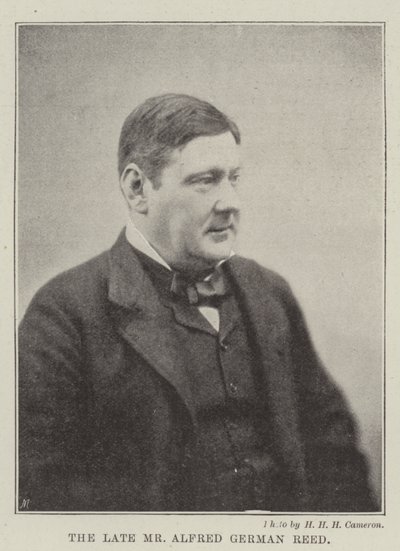 Zesnulý pan Alfred German Reed od English Photographer