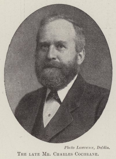 Zesnulý pan Charles Cochrane od English Photographer