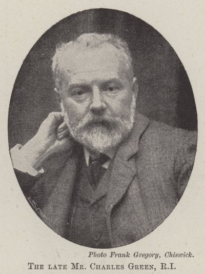 Zesnulý pan Charles Green, RI od English Photographer