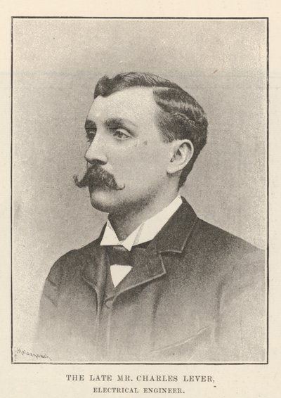 Zesnulý pan Charles Lever, elektrotechnik od English Photographer