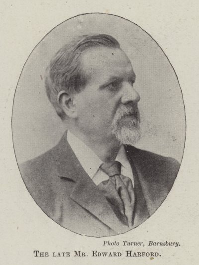 Zesnulý pan Edward Harford od English Photographer