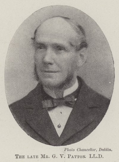 Zesnulý pan G. V. Patton, LLD od English Photographer