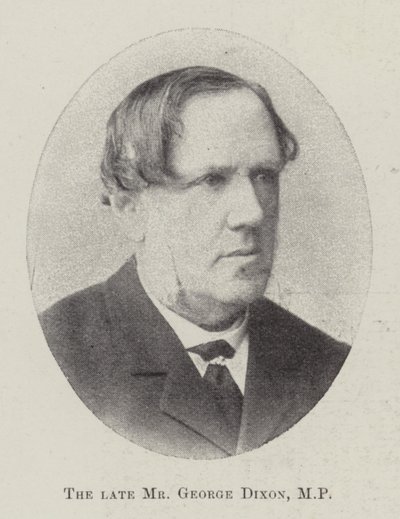 Zesnulý pan George Dixon, poslanec od English Photographer