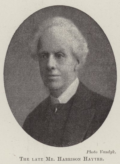 Zesnulý pan Harrison Hayter od English Photographer