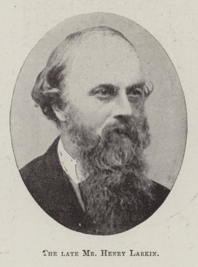 Zesnulý pan Henry Larkin od English Photographer