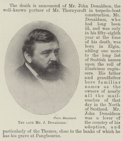 Zesnulý pan J Donaldson od English Photographer