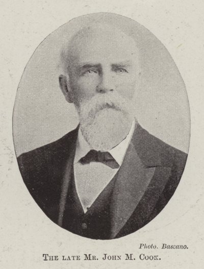 Zesnulý pan John M Cook od English Photographer