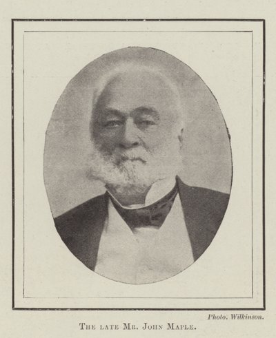 Zesnulý pan John Maple od English Photographer