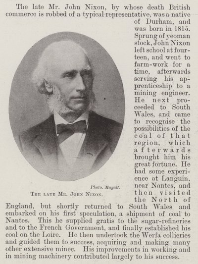 Zesnulý pan John Nixon od English Photographer