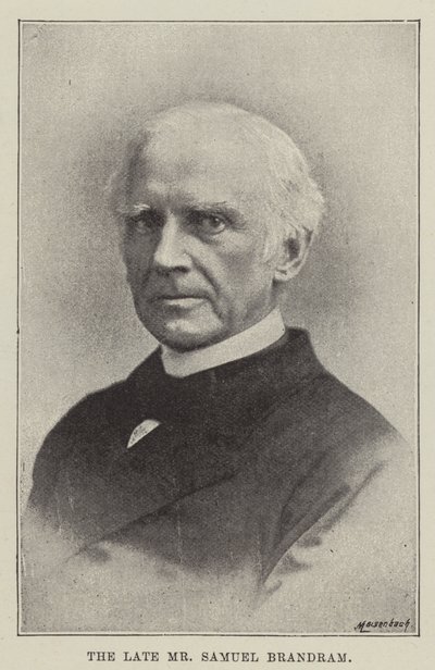Zesnulý pan Samuel Brandram od English Photographer