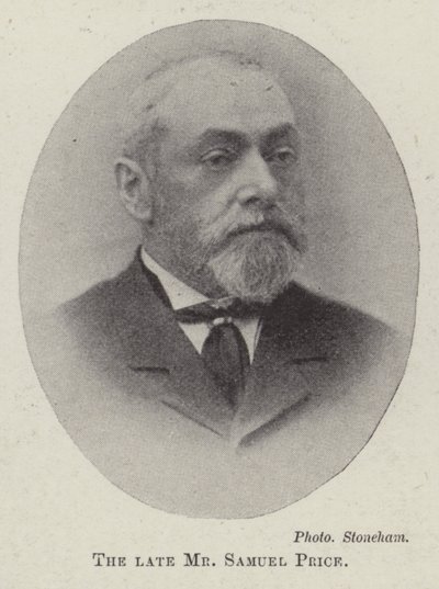 Zesnulý pan Samuel Price od English Photographer