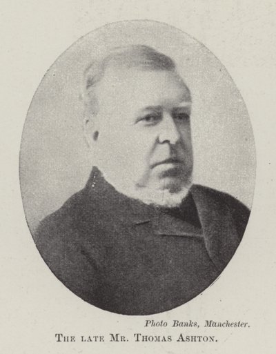 Zesnulý pan Thomas Ashton od English Photographer