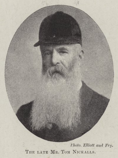 Zesnulý pan Tom Nickalls od English Photographer