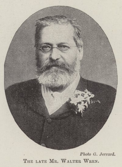 Zesnulý pan Walter Wren od English Photographer
