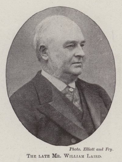 Zesnulý pan William Laird od English Photographer