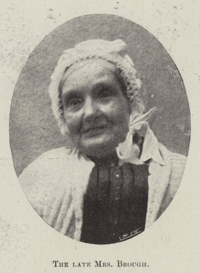 Zesnulá paní Broughová od English Photographer