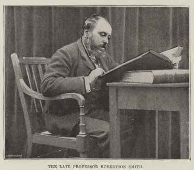 Zesnulý profesor Robertson Smith od English Photographer