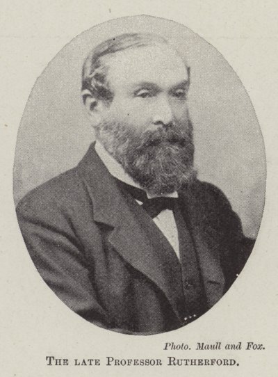 Zesnulý profesor Rutherford od English Photographer