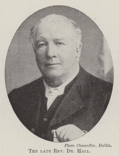Zesnulý reverend Dr Hall od English Photographer