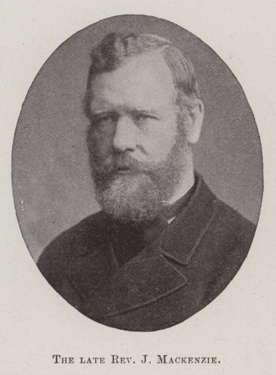 Zesnulý reverend J Mackenzie od English Photographer