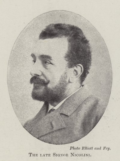 Zesnulý signor Nicolini od English Photographer