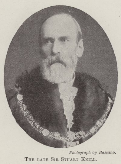 Zesnulý sir Stuart Knill od English Photographer