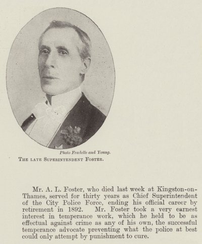 Zesnulý superintendant Foster od English Photographer