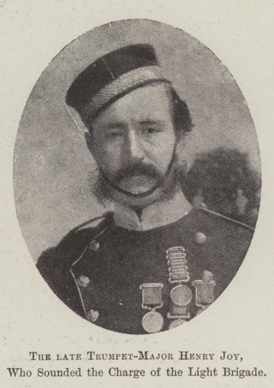 Zesnulý Trumpet-Major Henry Joy, který zazněl jako Charge of the Light Brigade od English Photographer