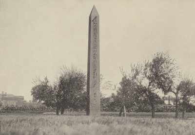 Obelisk Heliopolis, kde byl vzděláván Mojžíš od English Photographer