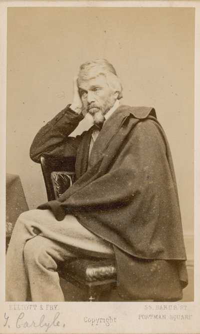 Thomas Carlyle od English Photographer