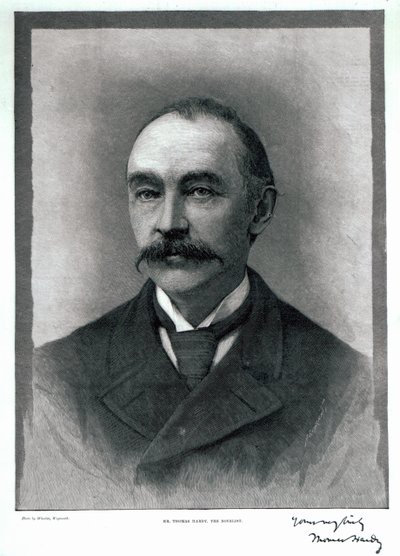 Thomas Hardy, 1892 od English Photographer