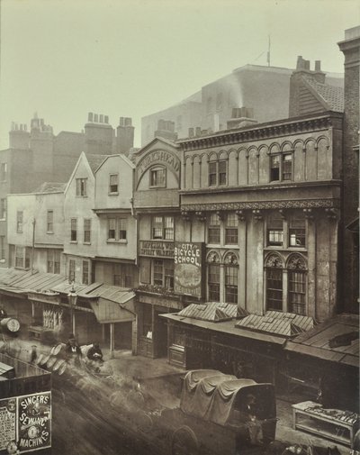 Turks Head, Aldgate, Londýn, 1883 od English Photographer