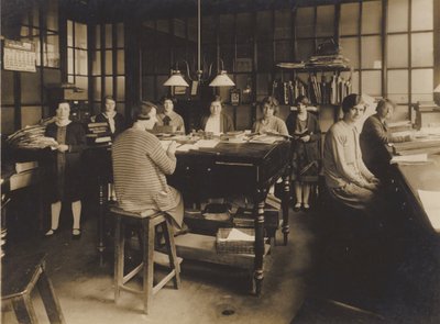 Neidentifikované anglické strojírenské závody, počátek 20. století (čb fotografie) od English Photographer