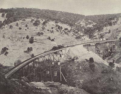Viadukt na železnici z Adelaide do Melbourne od English Photographer