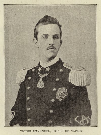 Victor Emmanuel, princ z Neapole od English Photographer