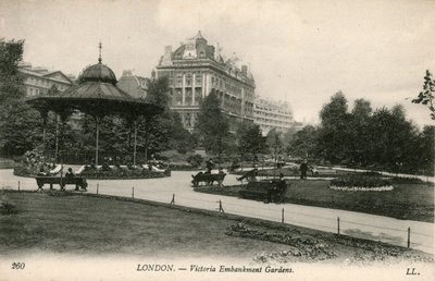 Victoria Embankment Gardens, Londýn od English Photographer