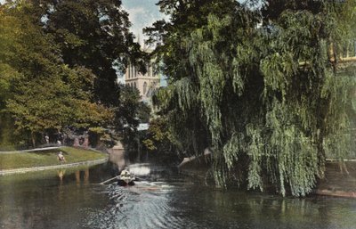 Pohled do zad z mostu Trinity Bridge od English Photographer