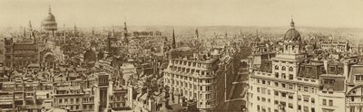 Pohled na Londýn z vrcholu památníku od English Photographer