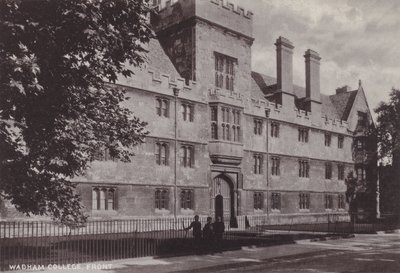 Wadham College, Front od English Photographer