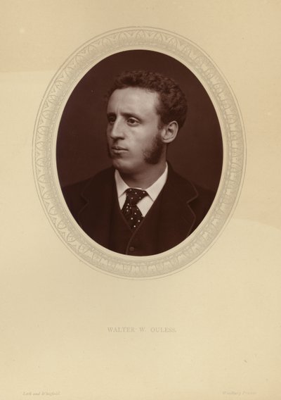 Walter William Ouless , britský portrétista od English Photographer